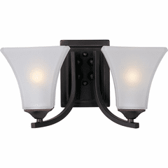 Maxim Aurora 2-LT Bath Vanity Light - Oil Rubbed Bronze - 20099FTOI