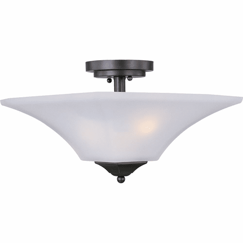 Maxim Aurora 2-LT Semi-Flush Mount - Oil Rubbed Bronze - 20091FTOI