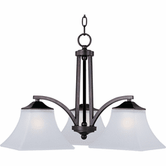 Maxim Aurora 3-LT Chandelier - Oil Rubbed Bronze - 20094FTOI