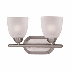 Maxim Axis 2-LT Bath Vanity Light - Satin Nickel - 11312FTSN