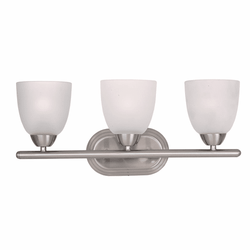 Maxim Axis 3-LT Bath Vanity Light - Satin Nickel - 11313FTSN