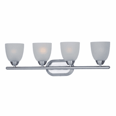 Maxim Axis 4-LT Bath Vanity Light - Polished Chrome - 11314FTPC