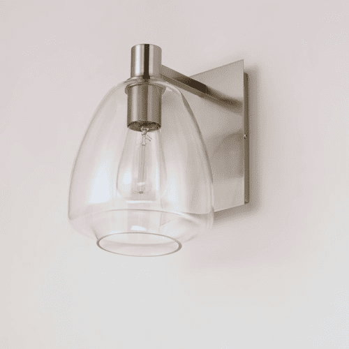 Maxim Babylon 1-Light Wall Sconce - Satin Nickel - 11111CLSN