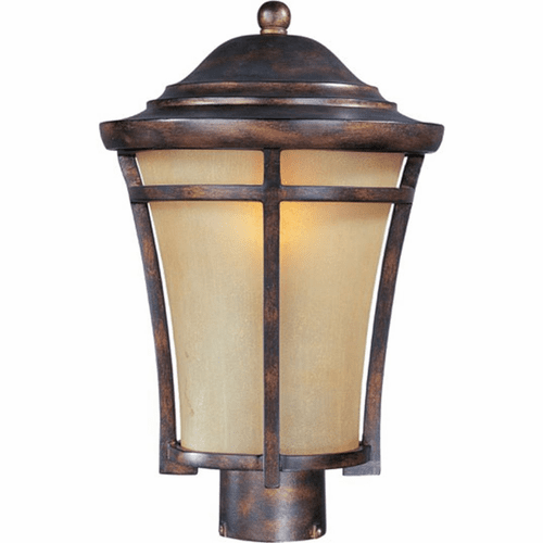 Maxim Balboa VX 1-LT Outdoor Pole/Post Lantern - Copper Oxide - 40160GFCO