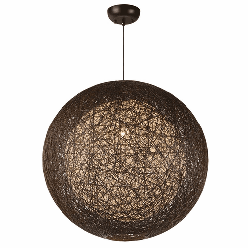 Maxim Bali 1-LT Outdoor Pendant - Chocolate - 14407CHWT