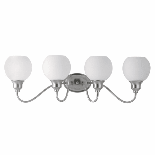 Maxim Ballord 4-LT Bath Vanity Light - Satin Nickel - 1114SWSN