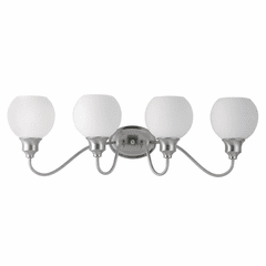Maxim Ballord 4-LT Bath Vanity Light - Satin Nickel - 1114SWSN Maxim Ballord 4-LT Bath Vanity Light - Satin Nickel - 1114SWSN