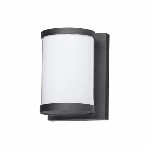 Maxim Barrel Small LED Outdoor Wall Sconce - Black - 52125WTBK