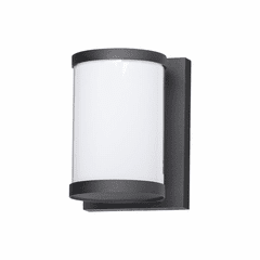 Maxim Barrel Small LED Outdoor Wall Sconce - Black - 52125WTBK