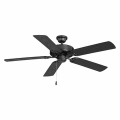 Maxim Basic-Max 52" Outdoor Ceiling Fan - Black - 89915BK
