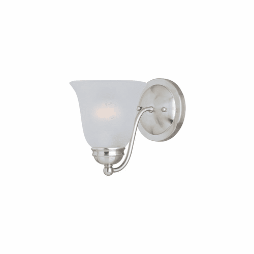 Maxim Basix 1-Light Wall Sconce - Satin Nickel - 2120FTSN