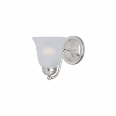 Maxim Basix 1-Light Wall Sconce - Satin Nickel - 2120FTSN