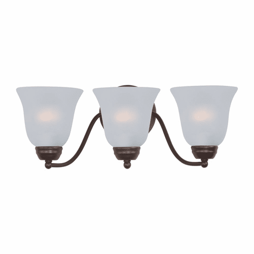 Maxim Basix 3-Light Bath Vanity - Oil Rubbed Bronze - 2122FTOI