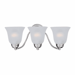 Maxim Basix 3-Light Bath Vanity - Polished Chrome - 2122FTPC Maxim Basix 3-Light Bath Vanity - Polished Chrome - 2122FTPC