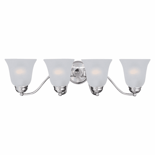 Maxim Basix 4-Light Bath Vanity - Polished Chrome - 2123FTPC