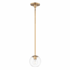 Maxim Branch 1-LT Mini Pendant - Natural Aged Brass - 98410CLNAB Maxim Branch 1-LT Mini Pendant - Natural Aged Brass - 98410CLNAB