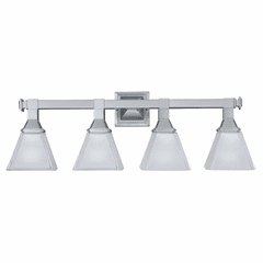 Maxim Brentwood 4-LT Bath Vanity Light - Satin Nickel - 11079FTSN