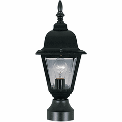 Maxim Builder Cast 1-LT Outdoor Pole/Post Lantern - Black - 3006CLBK Maxim Builder Cast 1-LT Outdoor Pole/Post Lantern - Black - 3006CLBK