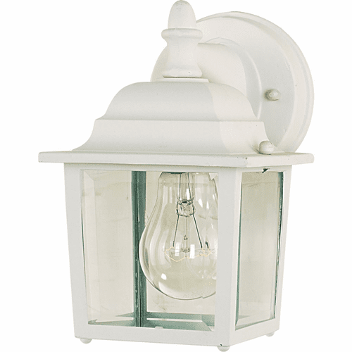 Maxim Builder Cast 1-LT Outdoor Wall Lantern - White - 1025WT
