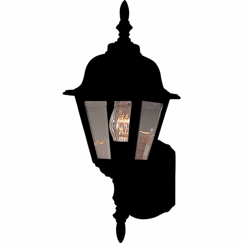 Maxim Builder Cast 1-LT Outdoor Wall Mount - Black - 3005CLBK