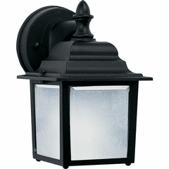 Maxim Builder Cast LED 1-LT Outdoor Wall Mount - Black - 66924BK