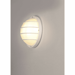 Maxim Bulwark 1-Light LED Outdoor Wall Mount - White - 51112FTWT