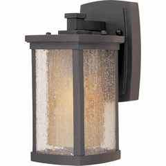 Maxim Bungalow LED 1-LT Outdoor Wall Lantern - Bronze - 65652CDWSBZ Maxim Bungalow LED 1-LT Outdoor Wall Lantern - Bronze - 65652CDWSBZ