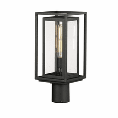 Maxim Cabana 1-Light Outdoor Post Mount - Black - 3030CDBK Maxim Cabana 1-Light Outdoor Post Mount - Black - 3030CDBK