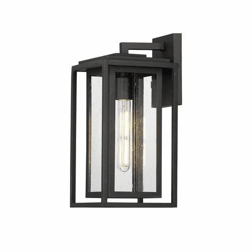 Maxim Cabana Medium 1-Light Outdoor Sconce - Black - 3033CDBK