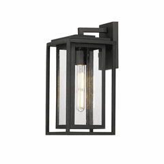 Maxim Cabana Medium 1-Light Outdoor Sconce - Black - 3033CDBK Maxim Cabana Medium 1-Light Outdoor Sconce - Black - 3033CDBK
