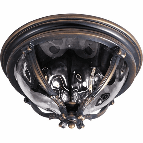 Maxim Camden 3-LT Outdoor Flush Mount - Golden Bronze - 41420WGGO
