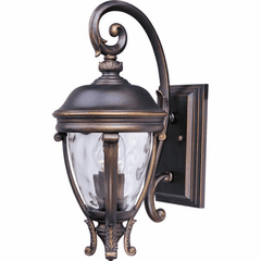 Maxim Camden VX 2-LT Outdoor Wall Lantern - Golden Bronze - 41424WGGO