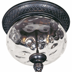 Maxim Carriage House 2-LT Outdoor Flush Mount - Oriental Bronze - 40429WGOB