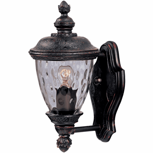 Maxim Carriage House DC 1-LT Outdoor Wall Lantern - Oriental Bronze - 3495WGOB
