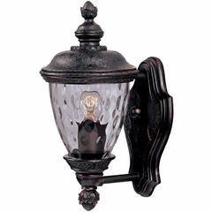 Maxim Carriage House DC 1-LT Outdoor Wall Lantern - Oriental Bronze - 3495WGOB