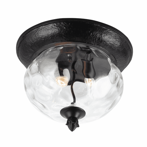 Maxim Carriage House DC 2-LT Outdoor Flush Mount - Oriental Bronze - 3429WGOB