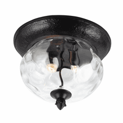 Maxim Carriage House DC 2-LT Outdoor Flush Mount - Oriental Bronze - 3429WGOB Maxim Carriage House DC 2-LT Outdoor Flush Mount - Oriental Bronze - 3429WGOB