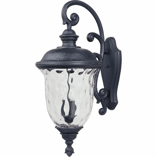 Maxim Carriage House DC 3-LT Outdoor Wall Lantern - Oriental Bronze - 3498WGOB