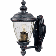 Maxim Carriage House VX 1-LT Outdoor Wall Lantern - Oriental Bronze - 40495WGOB