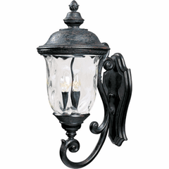 Maxim Carriage House VX 3-LT Outdoor Wall Lantern - Oriental Bronze - 40424WGOB