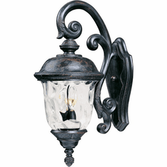 Maxim Carriage House VX 3-LT Outdoor Wall Lantern - Oriental Bronze - 40497WGOB Maxim Carriage House VX 3-LT Outdoor Wall Lantern - Oriental Bronze - 40497WGOB