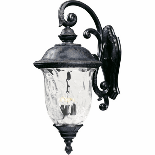 Maxim Carriage House VX 3-LT Outdoor Wall Lantern - Oriental Bronze - 40498WGOB