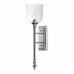 Maxim Centennial 1-LT Wall Sconce - Polished Nickel - 20479CLPN