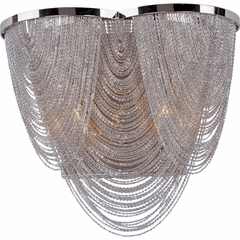 Maxim Chantilly 2-LT Wall Sconce - Polished Nickel - 21469NKPN