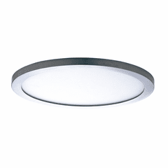 Maxim Chip 7" 15W 1-Light Round LED Flush Mount - Satin Nickel - 57692WTSN Maxim Chip 7" 15W 1-Light Round LED Flush Mount - Satin Nickel - 57692WTSN