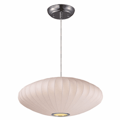 Maxim Cocoon 1-LT Pendant - Polished Chrome - 12190WTPC