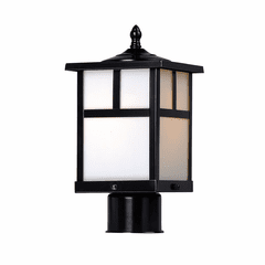 Maxim Coldwater 1-LT Outdoor Pole/Post Lantern - Black - 4055WTBK Maxim Coldwater 1-LT Outdoor Pole/Post Lantern - Black - 4055WTBK