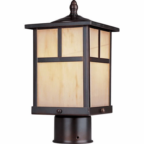 Maxim Coldwater 1-LT Outdoor Pole/Post Lantern - Burnished - 4055HOBU