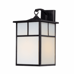 Maxim Coldwater 1-LT Outdoor Wall Lantern - Black - 4054WTBK Maxim Coldwater 1-LT Outdoor Wall Lantern - Black - 4054WTBK