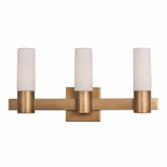 Maxim Contessa 3-LT Bath Vanity Light - Natural Aged Brass - 22413SWNAB